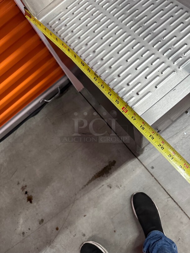 Clean! Krowne Metal 18-53C Stainless 3 Compartment Bar Sink w/ Two 12 inch  Drainboards 18 inch D
Krowne Metal Royal Underbar 1800 Series Bar Sink NSF  - Image 7 of 9