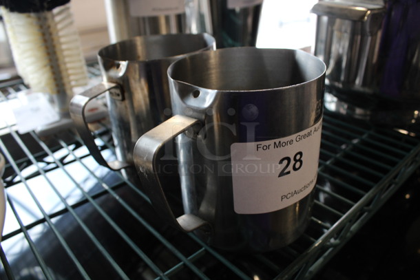 2 Metal Pitchers. 6x4x5. 2 Times Your Bid! - Image 2 of 3