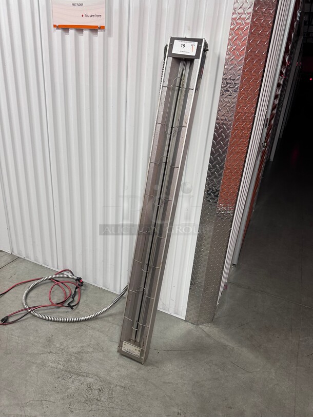 Working! Hatco GRAH-60 60 inch Glo-Ray High Wattage Infrared Food Warmer with Toggle Controls - 115V, 1400W NSF - Image 1 of 7