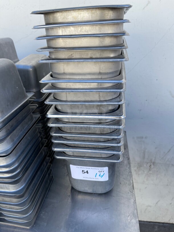 Clean! Stainless Steel Commercial Food Container 1/2 Size NSF  - Image 3 of 5