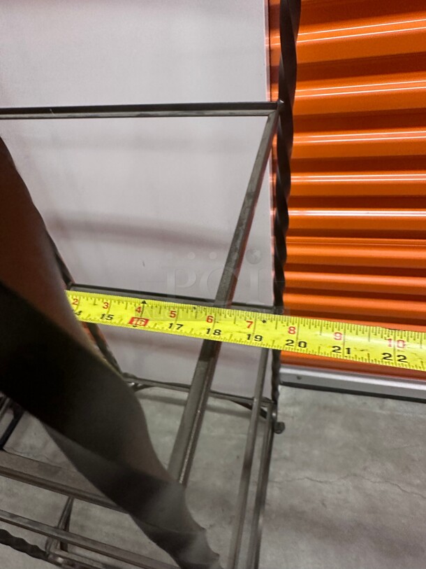 Clean! Dark Metal Gazebo Stand - Image 5 of 6