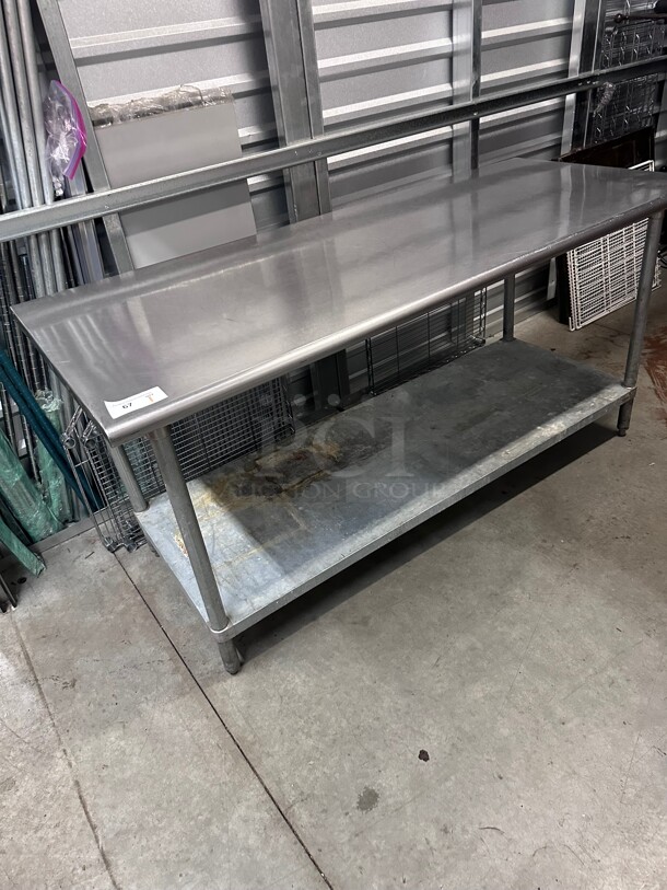 Stainless Steel Commercial Heavy Duty Work Table NSF  - Image 3 of 7