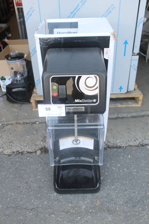 LIKE NEW! Hamilton Beach HMD880 MixStation Heavy-Duty Drink Mixer with 1/3 HP Induction Motor. 120 Volts, 1 Phase. Unit Has Only Been Used a Few Times! 
 Tested and Working! - Image 1 of 8