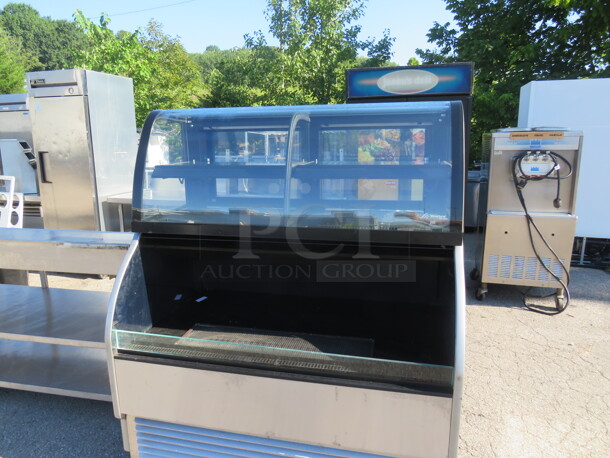 One WORKING Structural Concepts Dual Service Refrigerated Merchandiser. Model# HMBCH. 208-230 Volt. 1 Phase. 51X34X62 - Image 3 of 5