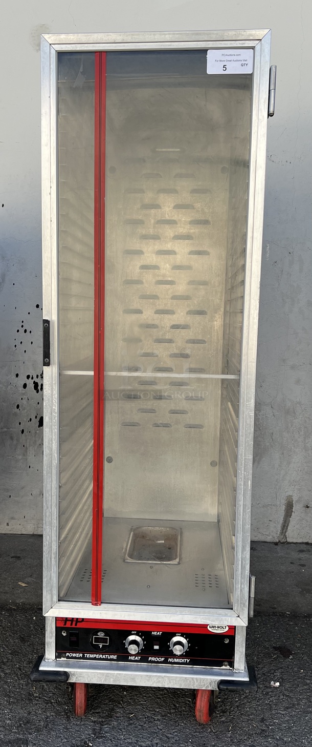 The Winholt non-insulated Commercial Holding / Proofing Cabinet NSF 115volt. The Winholt non-insulated holding/proofing cabinet is the ideal and affordable short-term solution for any business! Tested and Working! - Image 1 of 4