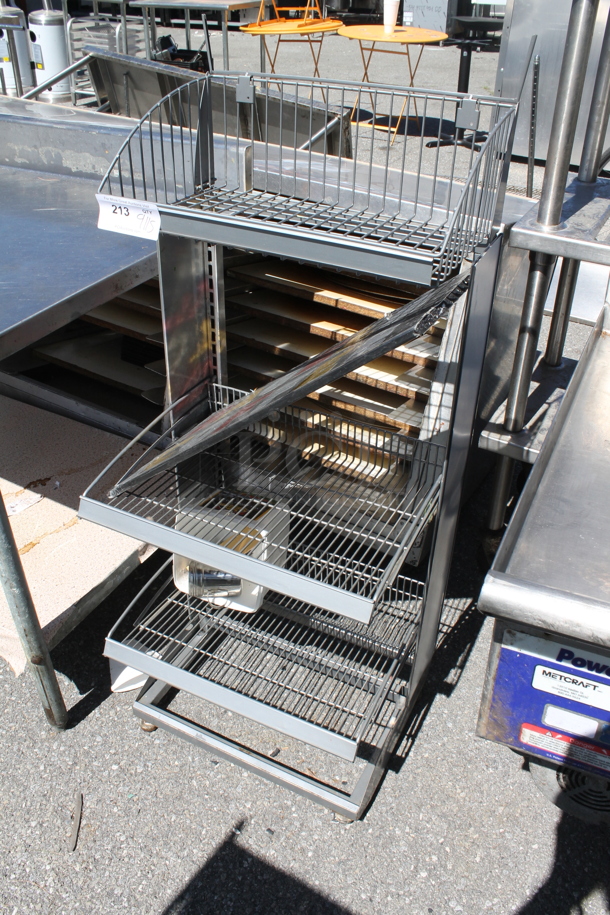 Gray Finish 3 Tier Shelving Unit. - Image 2 of 3