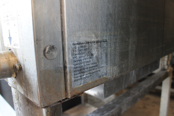 2020 Alto Shaam CTP10-10E Stainless Steel Commercial Electric Powered Combitherm Convection Oven on Metal Equipment Stand. 208-240 Volts, 3 Phase. - Image 7 of 8
