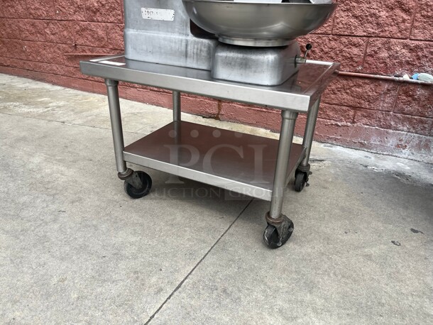 Nice! Stainless Steel Commercial Equipment Stand on Casters NSF  - Image 2 of 6
