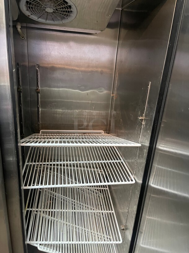 Working! Atosa Reach-In Commercial Refrigerator Two Solid Stainless Steel Door- MBF8507GR 120 Volt NSF Tested and Working! - Image 7 of 7