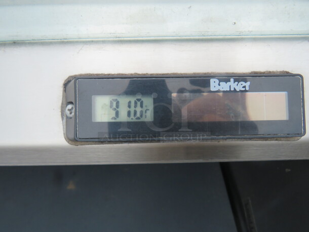 One Barker Heated Display Case. 120/208 Volt. Unable To Test. 74.5X51X57 - Image 3 of 3