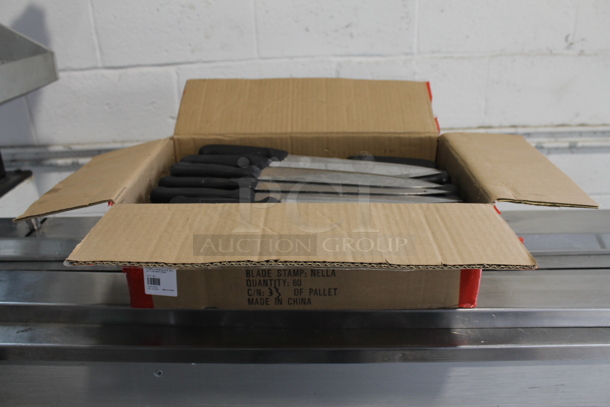 60 SHARPENED Stainless Steel Chef Knives. 60 Times Your Bid! - Image 2 of 2