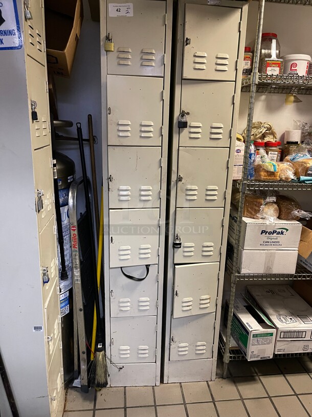 Commercial Employee Lockers NSF Great For Any Restaurant Kitchen  - Image 2 of 5