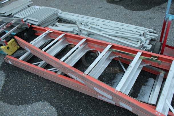 2 Werner Orange 10' Ladders. 2 Times Your Bid! - Image 3 of 4