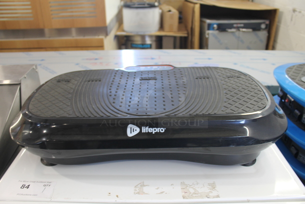 4 Lifepro WVR 1010 Metal Countertop Vibration Plates. 110 Volts, 1 Phase. 4 Times Your Bid!