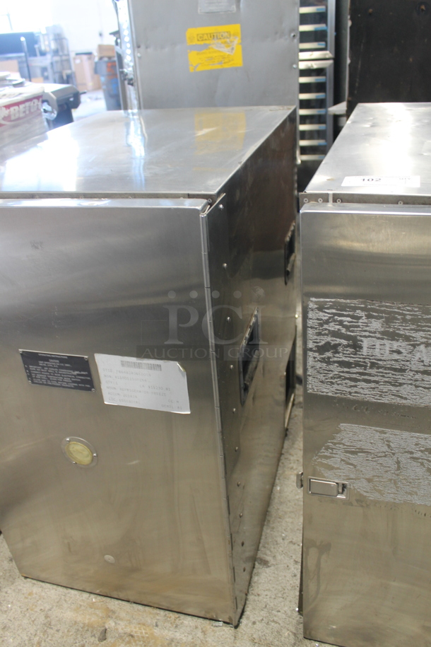 Stainless Steel Commercial Single Door Cooler or Freezer w/ 5 Metal Drawers. 115/200 Volts, 1 Phase. - Image 3 of 11