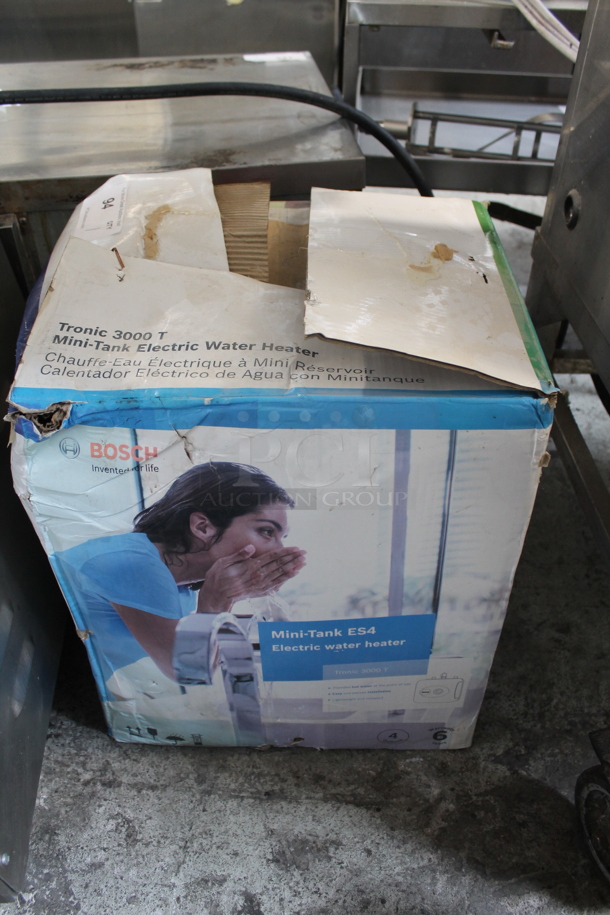 IN ORIGINAL BOX! Bosch Mini Tank ES4 Electric Water Heater. - Image 1 of 6