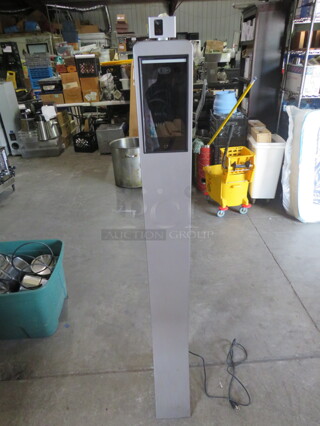One Dahua Technology Thermal Temperature Station. #AS17213X-TI. This Is A Facial Recognition, Temperature Screening Station. $3374.98.