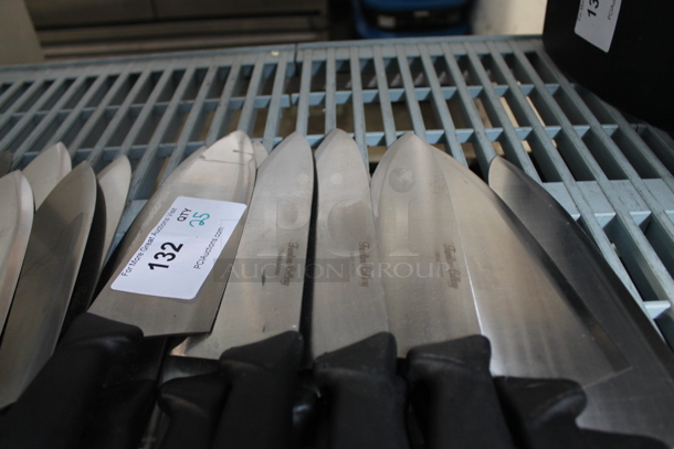 25 NEW SHARPENED Stainless Steel Chef Knives. 25 Times Your Bid! - Image 2 of 5