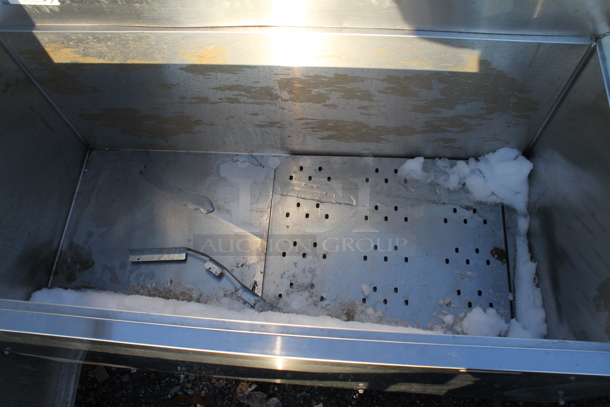 Stainless Steel Commercial Ice Bin. Does Not Come w/ Contents. - Image 2 of 5