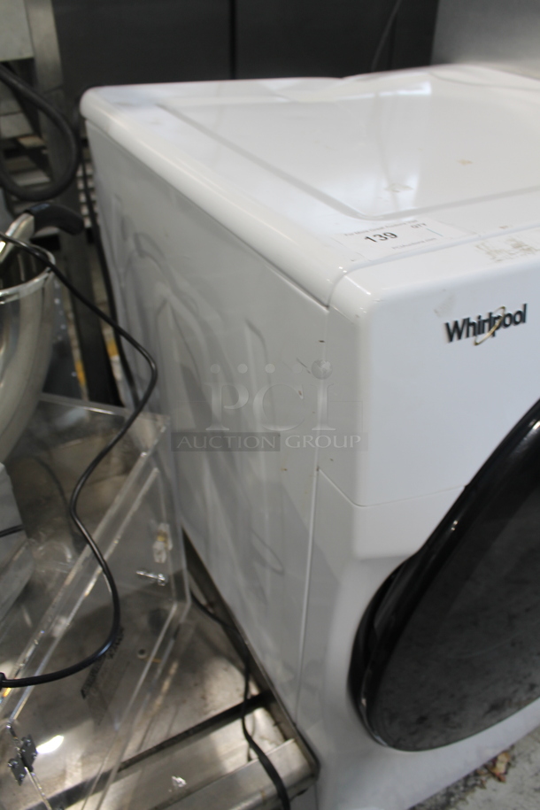 BRAND NEW SCRATCH AND DENT! Whirlpool WGD5605MW0 Metal Natural Gas Powered Front Load Dryer. 20,000 BTU. - Image 3 of 11