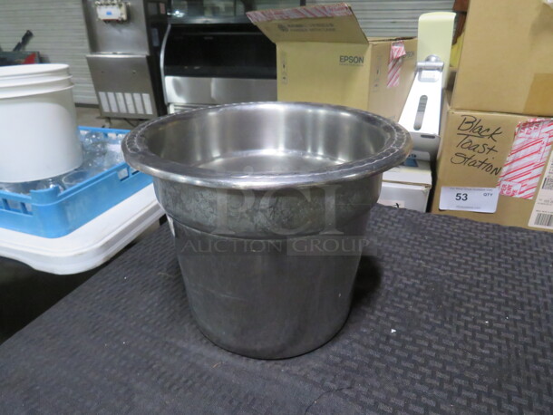 One Vollrath Stainless Steel Decorative Soup Inset. #82300-10. 10.5X8.5. $128.70 - Image 2 of 2