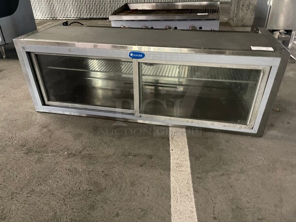 Clean! Randell® 42060A Commercial Refrigerated 60 Inch Wall Mount Display Case NSF 115 Volt Tested and Working!