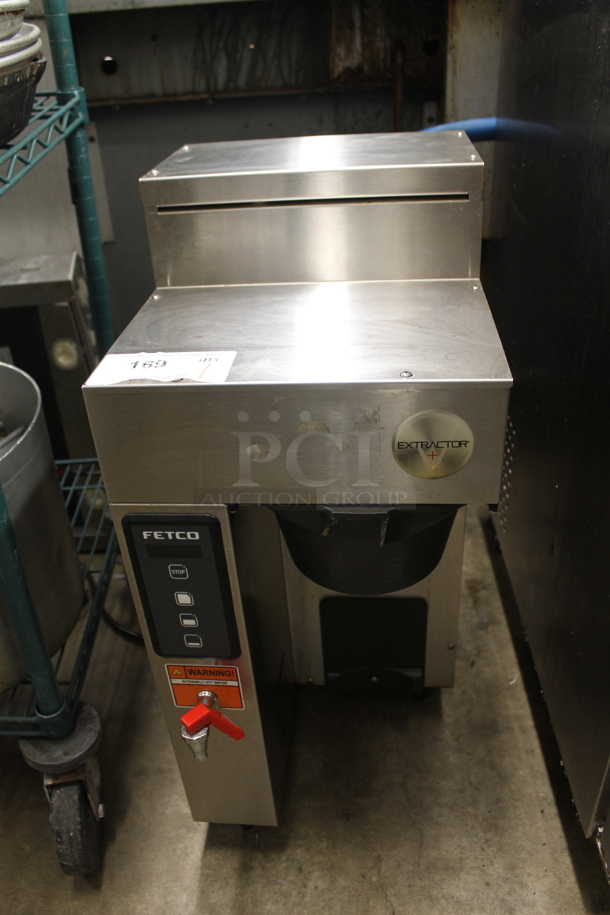 Fetco CBS-1131-XV Stainless Steel Commercial Countertop Coffee Machine w/ Hot Water Dispenser and Poly Brew Basket. 200-240 Volts, 1 Phase. - Image 1 of 4