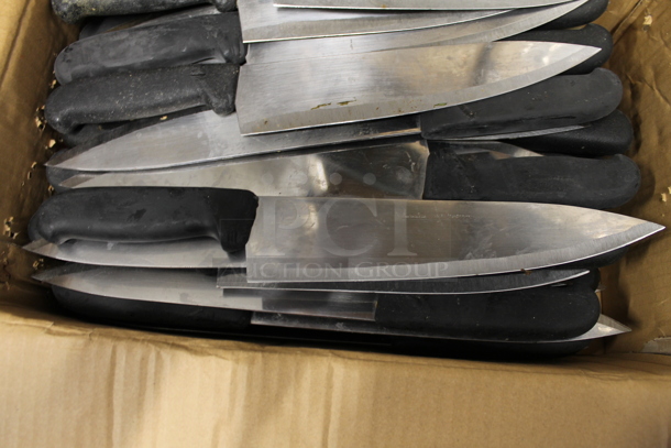 45 SHARPENED Stainless Steel Chef Knives. 45 Times Your Bid! - Image 4 of 4