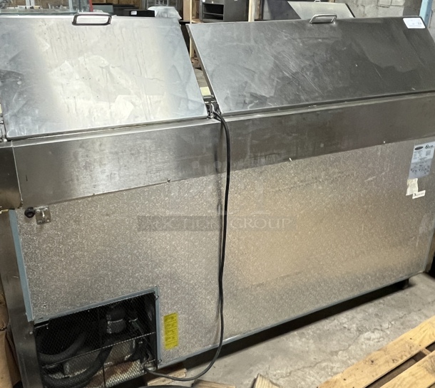 Serv-Ware 2 Dr. Refrigerated Prep Table, Tested & Working! - Image 4 of 4