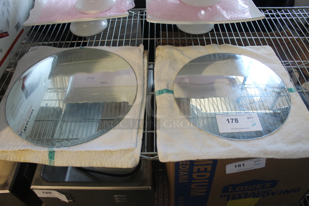 2 ArtMinds Round Mirrors. 2 Times Your Bid! - Image 1 of 6