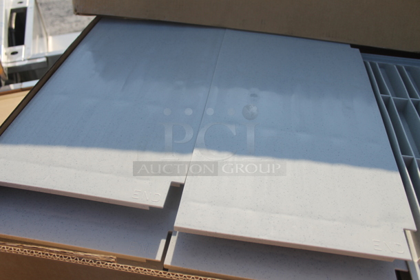 ALL ONE MONEY! Box of BRAND NEW! Cambro Poly Shelf Pieces. - Image 6 of 8