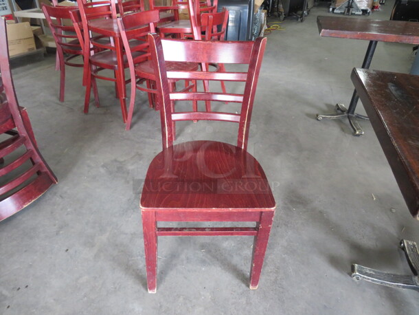 Solid Wooden Chair. 4XBID