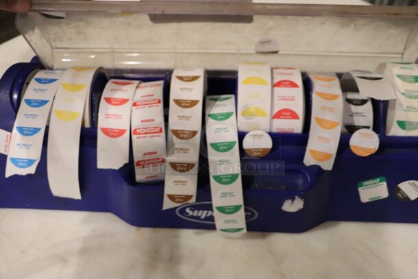 Date Sticker Rolls W/Holder  - Image 2 of 2