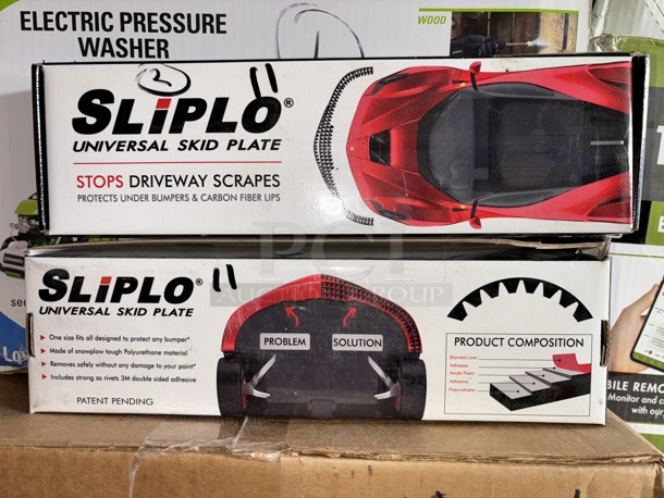 HEAVY DUTY!! SLIPLO Universal Skid Plates. One Size Fits All Design.  2x Your Bid