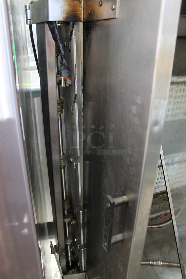 Esquire Stainless Steel Commercial Natural Gas Powered Rotisserie Oven.  - Image 3 of 7