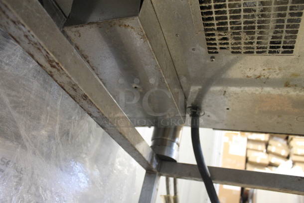 2018 Alto-Shaam CTP10-10E Commercial Stainless Steel Electric Combitherm Oven With Polycoated Racks On Steel Stand With Undershelf. 208-240 V, 3 Phase.  - Image 11 of 11