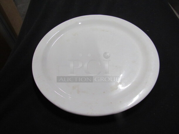 9.5 Inch White  Plate. 8XBID