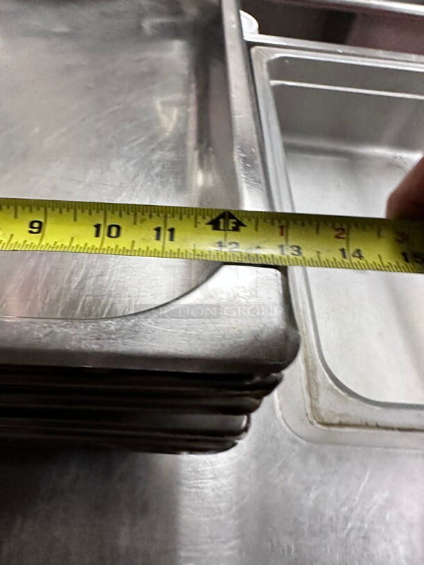 Clean! Winco SPF4 Full Sized Steam Pan, Stainless NSF  - Image 4 of 6