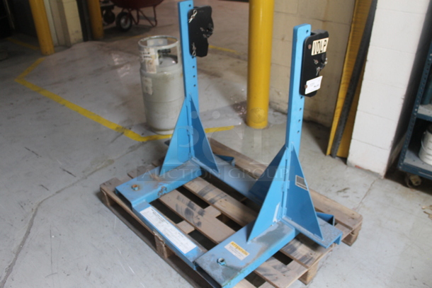 Hercules 5401 0302 Blue Metal Fiber / Steel Strong Drum Lifter. BUYER MUST REMOVE. - Image 3 of 5