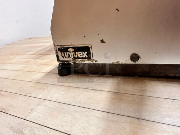 Working! Univex RYKOFF_SEXTON Premium Series 13in 1/2 HP Manual Feed Gear Driven Commercial Slicer w/Blade Sharpener  115 Volt NSF Tested and Working! - Image 8 of 8