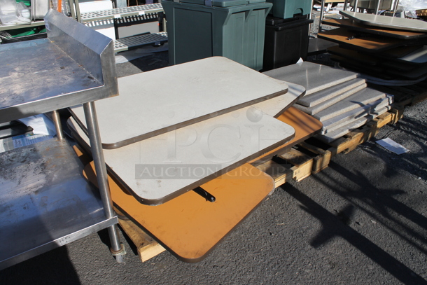 ALL ONE MONEY! FOUR PALLET LOT of Various Tabletops and Table Base Columns - Image 5 of 5