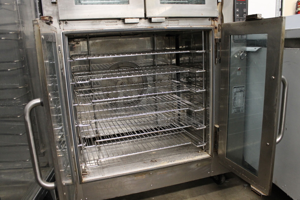 Doyon 261 Stainless Steel Commercial Electric Powered Oven Proofer on Commercial Casters. 120/208 Volts, 1 Phase.  - Image 10 of 12