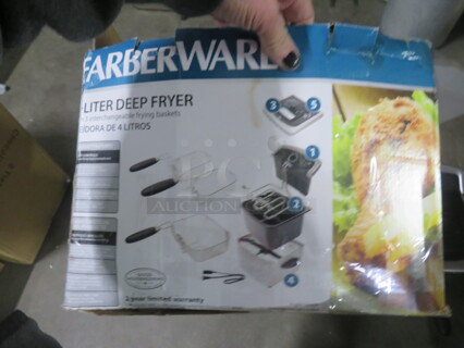 One Faberware 4 Liter Deep Fryer.