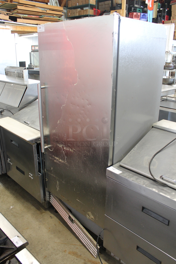 Electrolux KCBM180FQYB ENERGY STAR Stainless Steel Commercial Single Door Reach In Freezer. 115 Volts, 1 Phase. Tested and Working! - Image 1 of 4
