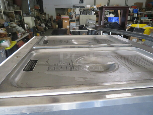 One Frosty Factory Dual Margarita Machine On Casters, With 2-12 Quart Hoppers. Model# 215F. 230 Volt. 1 Phase. 24X30X58.5. $10,670.40 - Image 4 of 4