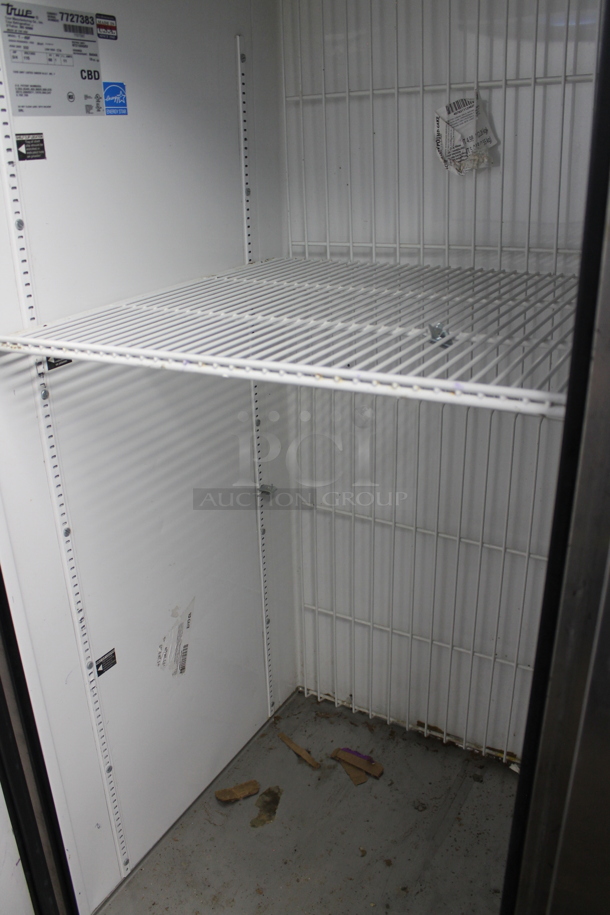 2013 True T-49F ENERGY STAR Stainless Steel Commercial 2 Door Reach In Freezer w/ Poly Coated Racks on Commercial Casters. 115 Volts, 1 Phase. Tested and Working! - Image 4 of 6