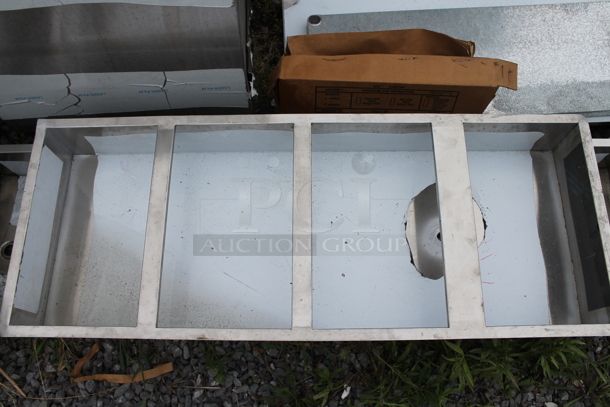 BRAND NEW SCRATCH AND DENT! Stainless Steel Commercial Ice Bin Drop In. - Image 3 of 5