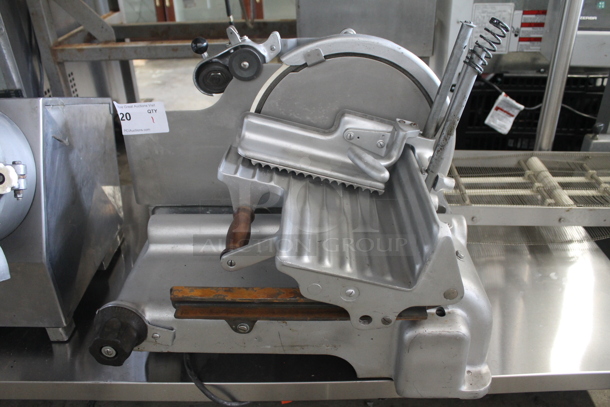 Stainless Steel Commercial Countertop Meat Slicer. 115 Volts, 1 Phase. Tested and Working! - Image 1 of 10