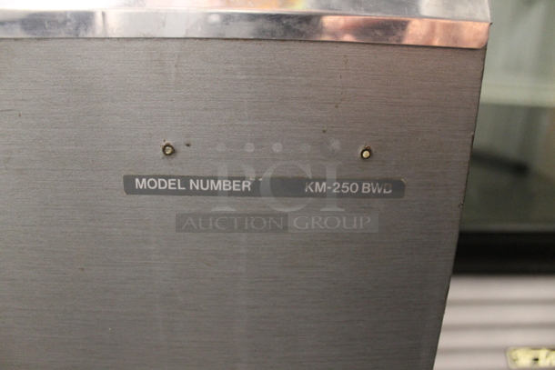 Hoshizaki KM-250BWB Metal Commercial Self Contained Undercounter Ice Machine. - Image 5 of 6