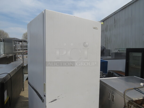 One White Westinghouse 1 door Freezer With 4 Shelves. 115 Volt. Model# MF621N3BW4. 32X29X70 - Image 2 of 4